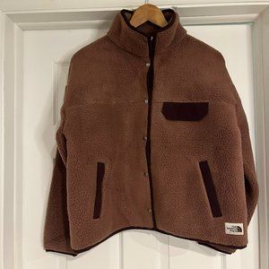 The North Face Cragmont Fleece Jacket- Size S- Marron Purple/Root Brown